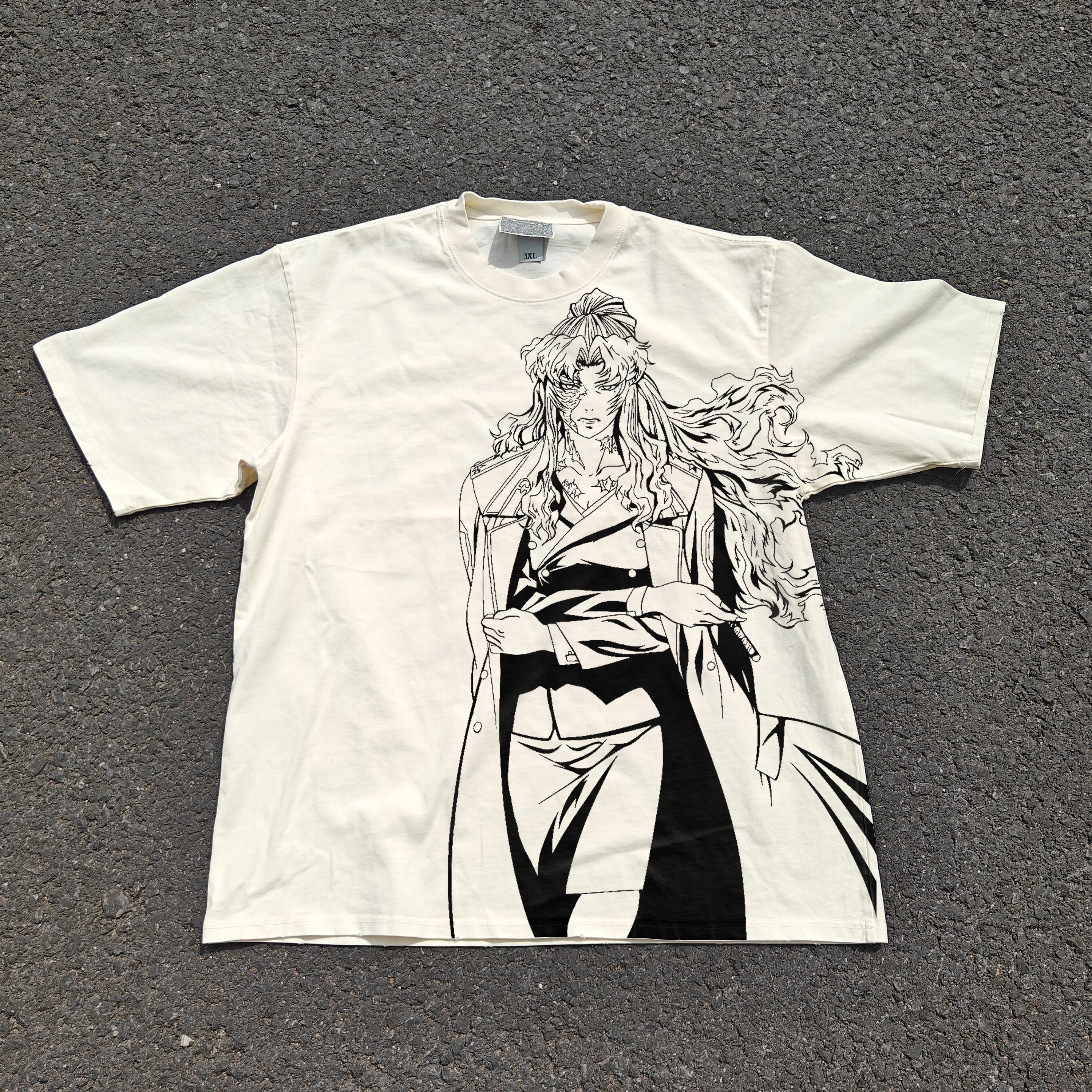 Balalaika Oversized 330gsm Heavyweight Cotton Baige T-Shirt