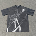 Hunter Kite 330gsm Heavyweight Cotton Black T-Shirt