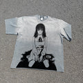 Yoru War Devil Heavyweight Cotton Light Washed T-Shirt