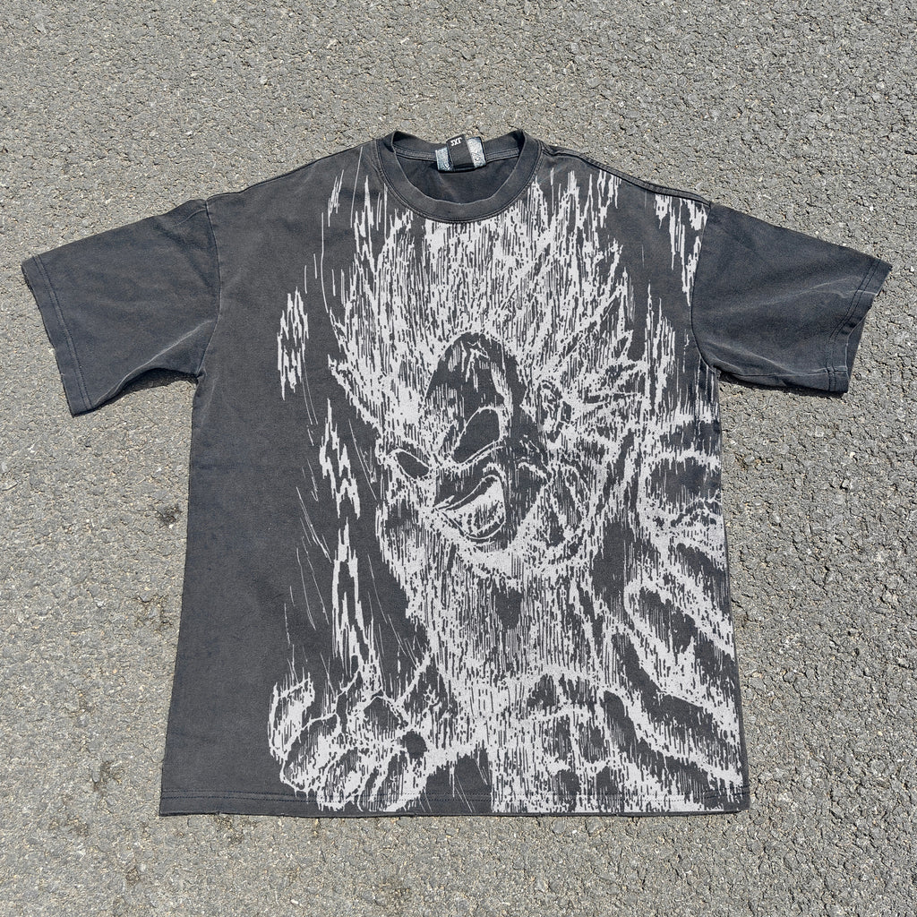 Ultra Ego 330gsm Heavyweight Cotton Black T-Shirt