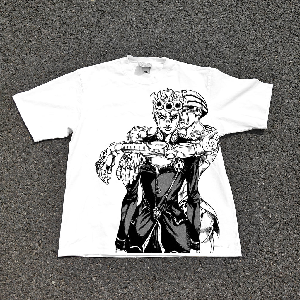 Giorno Giovanna Oversized 300gsm Heavyweight Cotton White T-Shirt