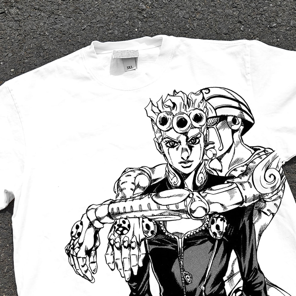 Giorno Giovanna Oversized 300gsm Heavyweight Cotton White T-Shirt