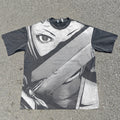 Yoma Hunter Warriors Oversized 330gsm Heavyweight Cotton Black T-Shirt