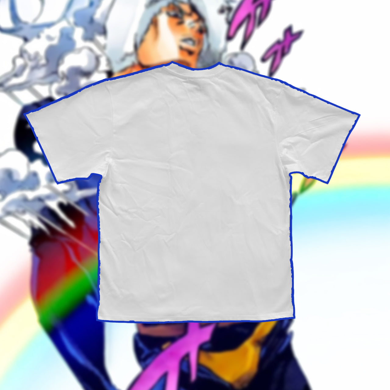 Weather Report Oversized 300gsm Heavyweight Cotton White T-Shirt
