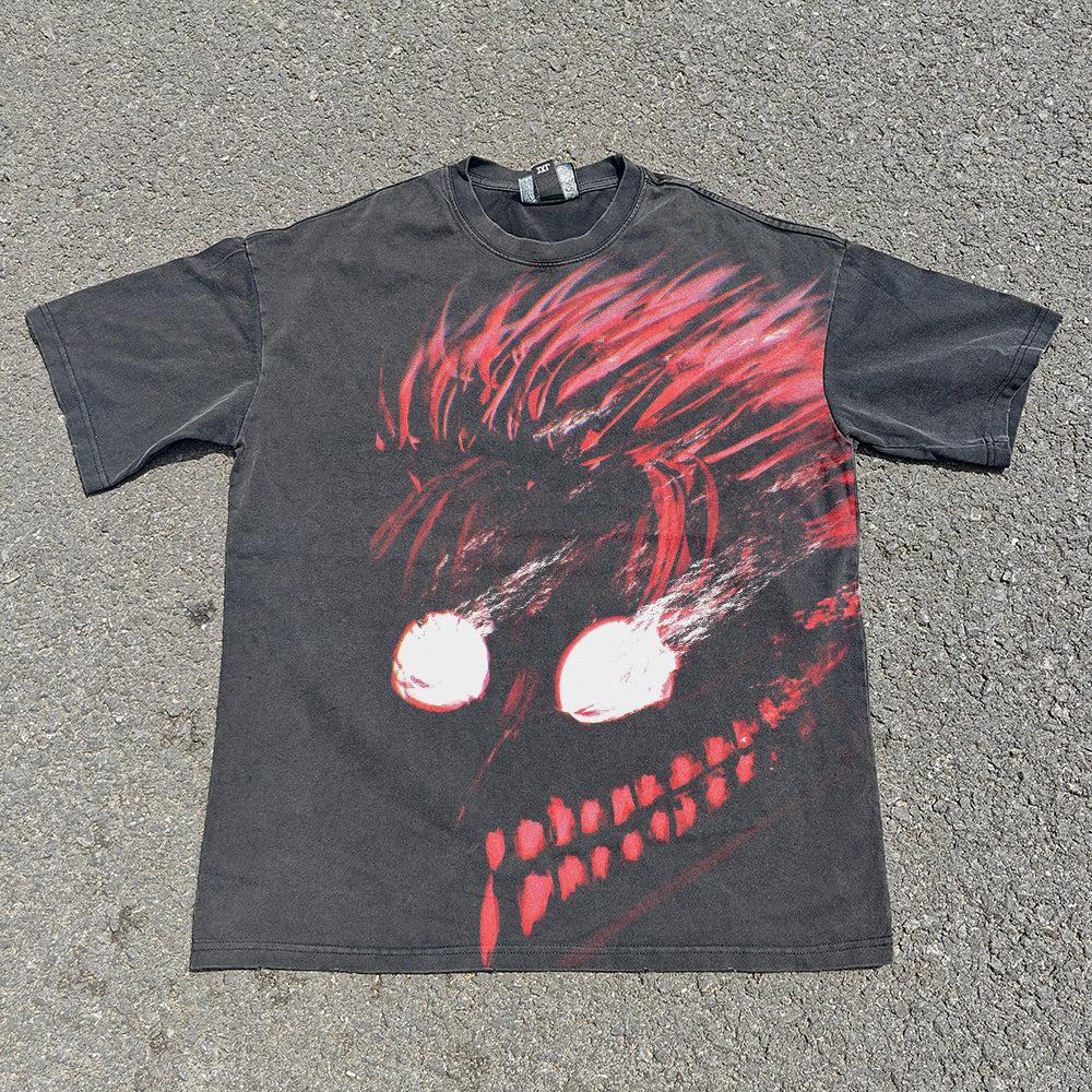 Turbo Speed Form Oversized 330gsm Heavyweight Cotton Black T-Shirt