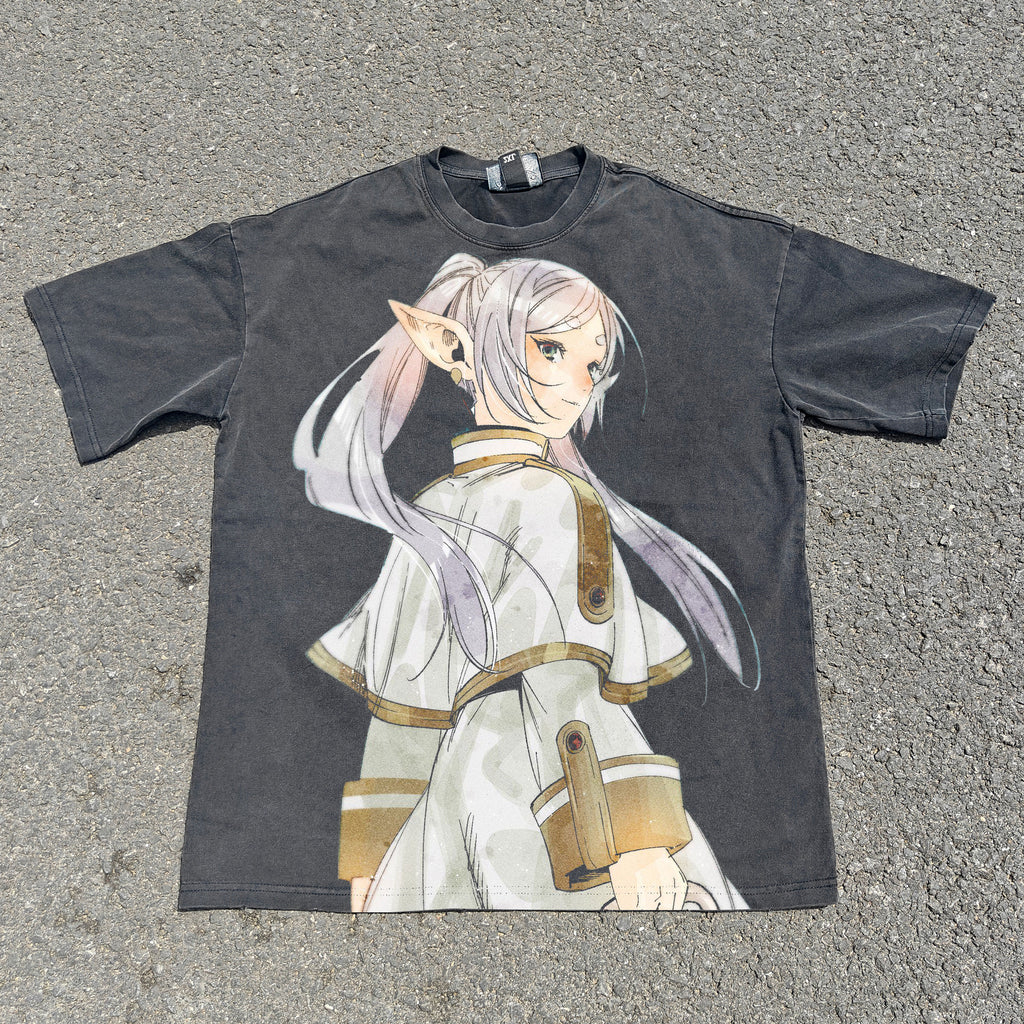 Legendary Mage Oversized 330gsm Heavyweight Cotton Black T-Shirt