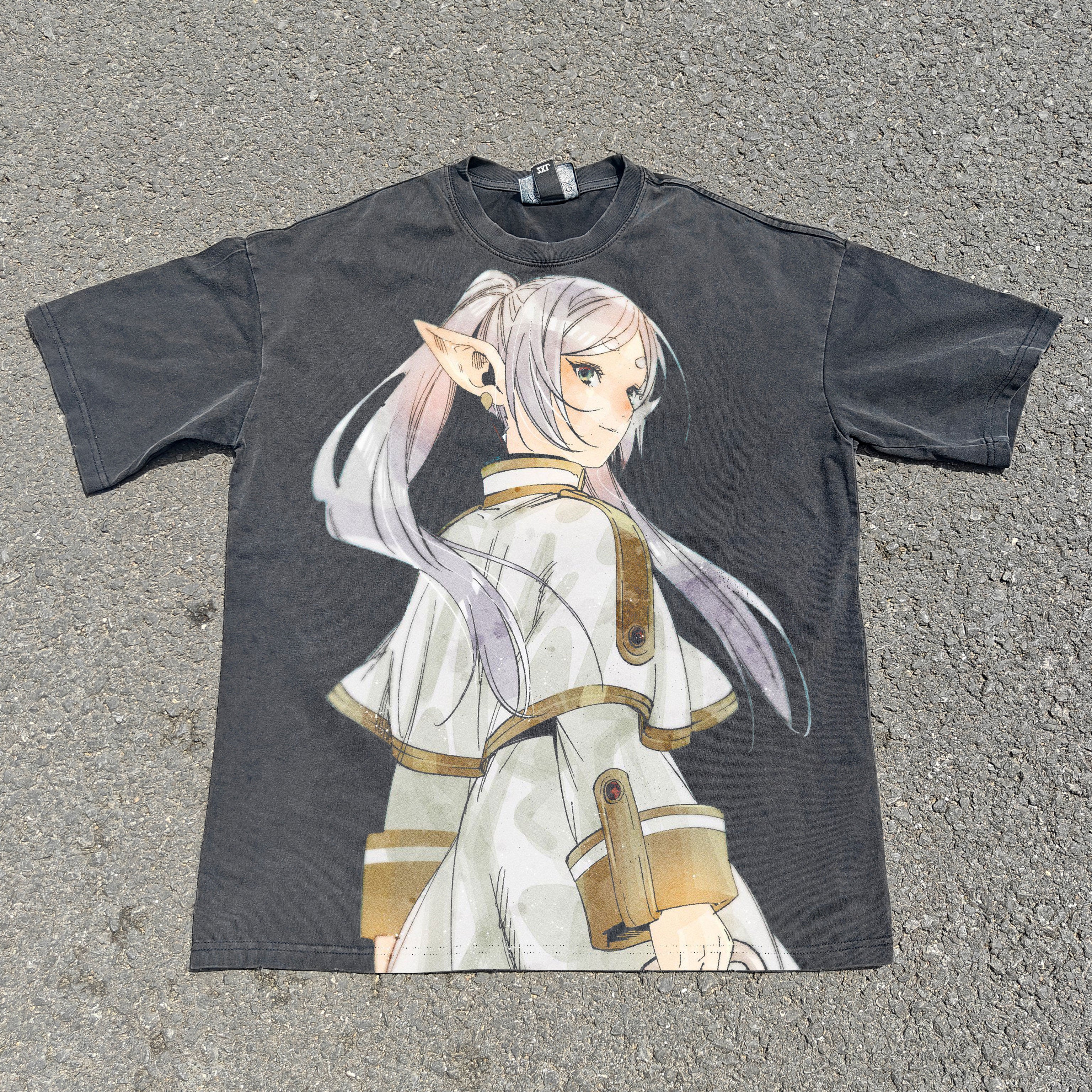 Legendary Mage Oversized 330gsm Heavyweight Cotton Black T-Shirt