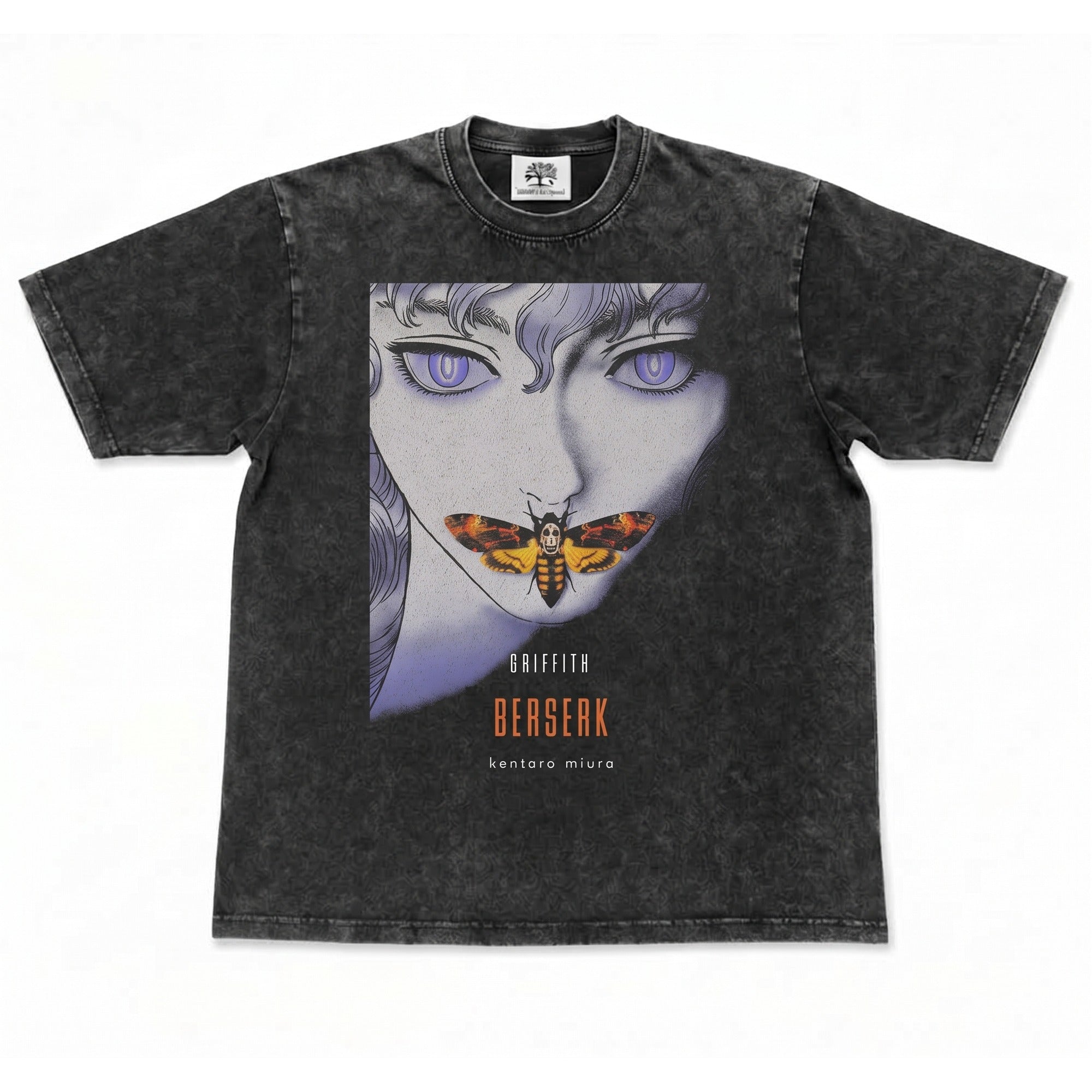 Silence of the Lamb x Griffith Oversized Washed T-Shirt