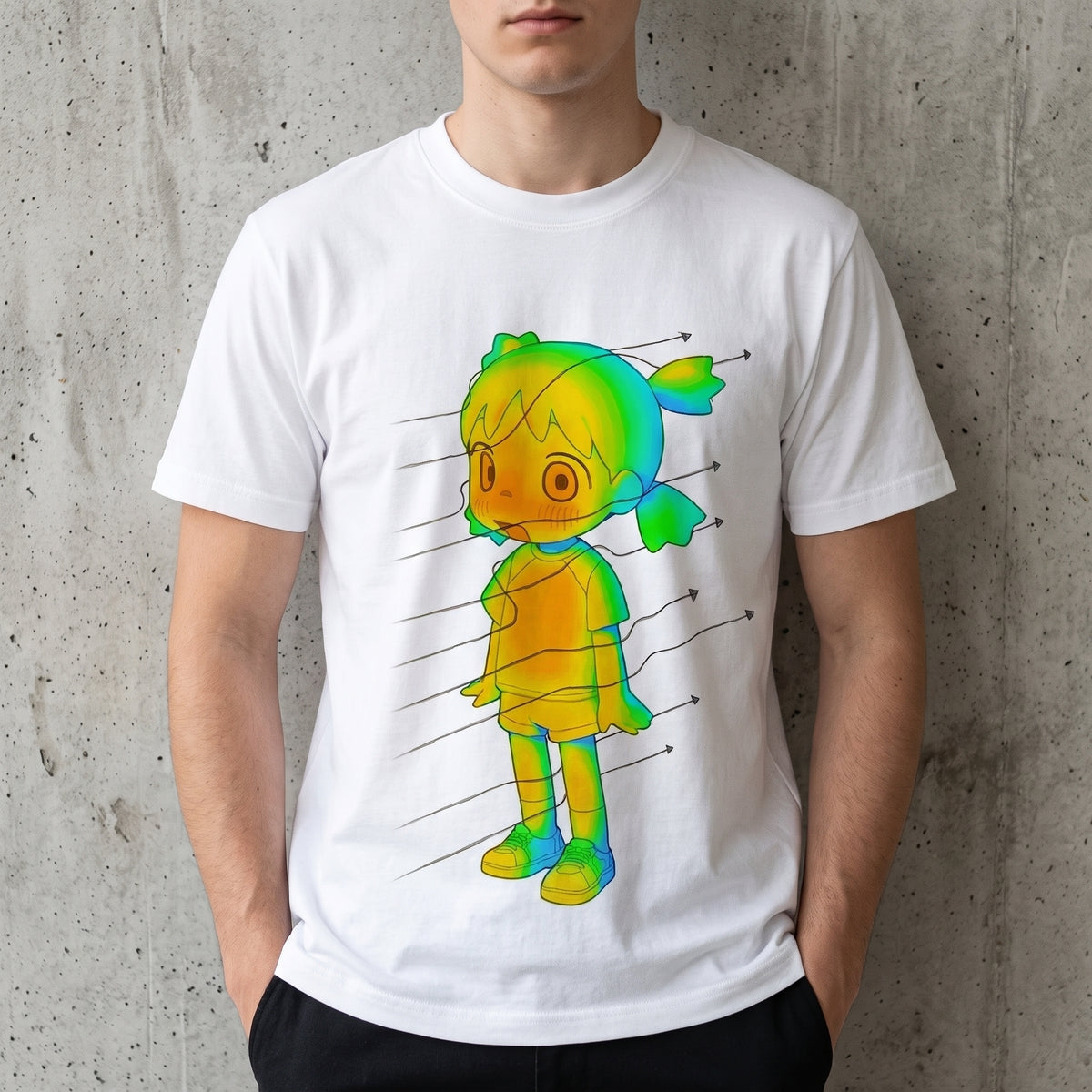 Yotsuba Aerodynamic  Anime T-Shirt