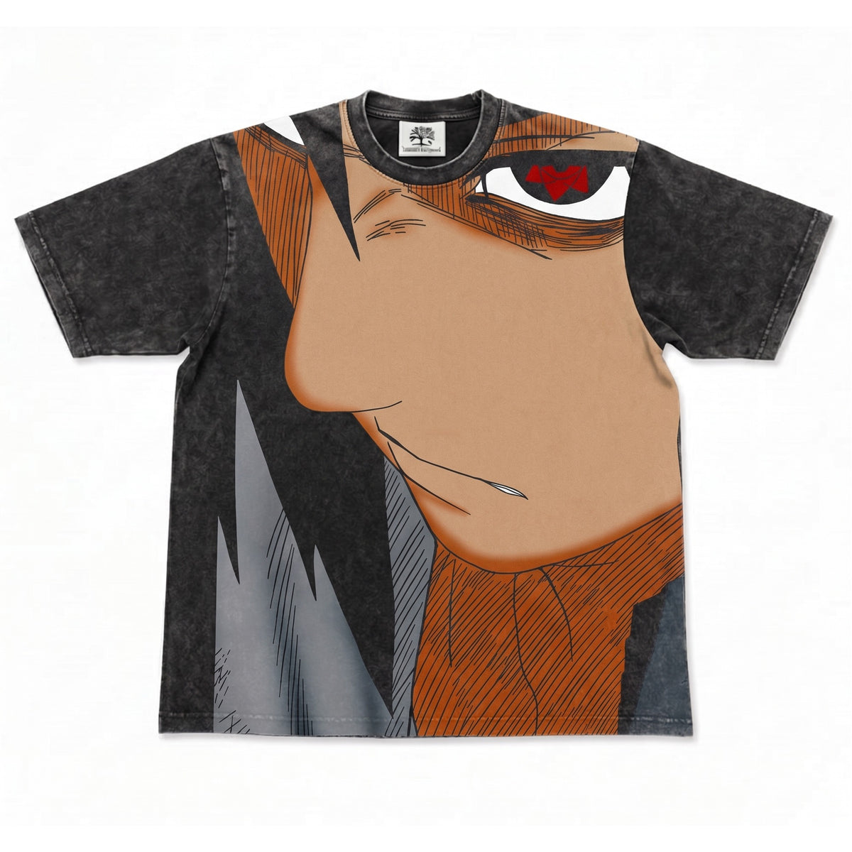 Uchiha Clan Itachi Washed Oversized T-Shirt