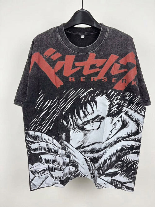 Armored Guts Oversized Washed T-Shirt