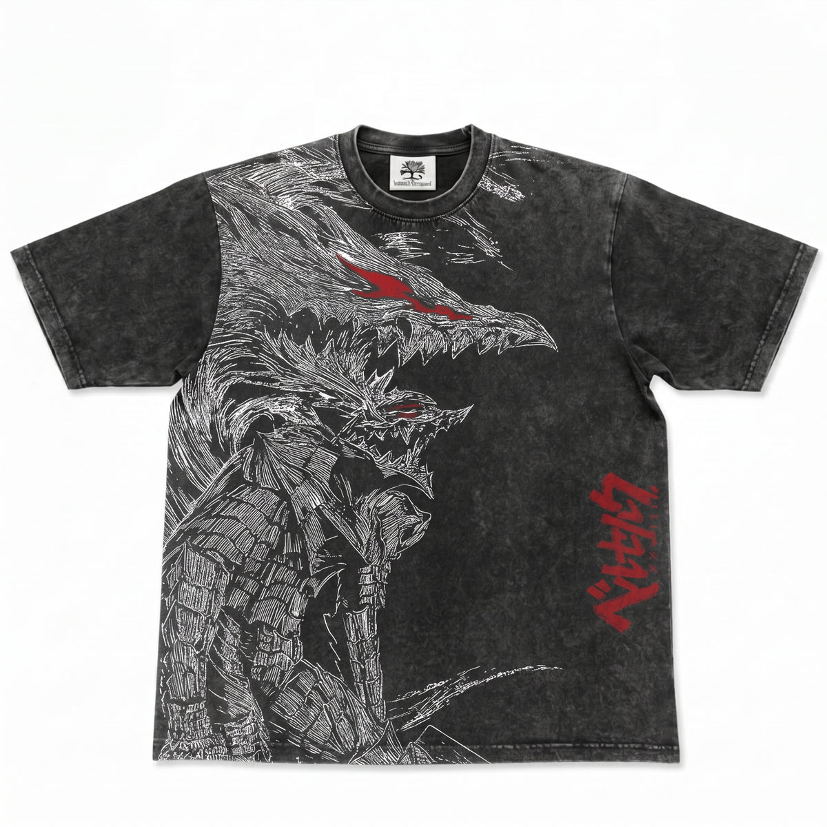 Beast and the Darkness Oversized Washed T-Shirt