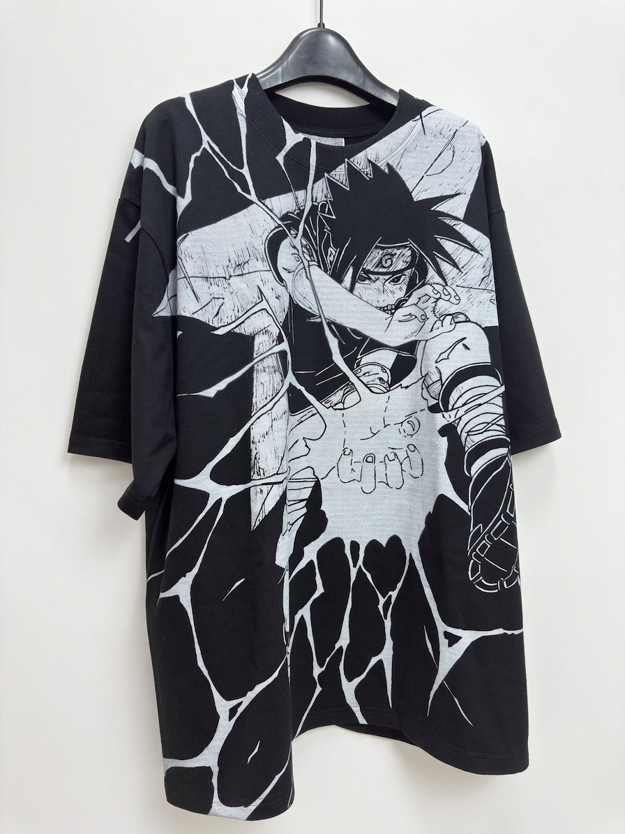 Sasuke Chidori Oversized T-Shirt