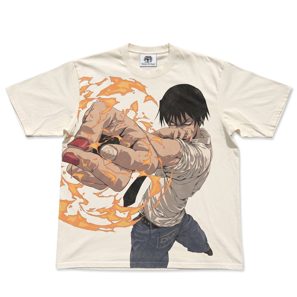Roy Mustang Oversized Boxy T-Shirt