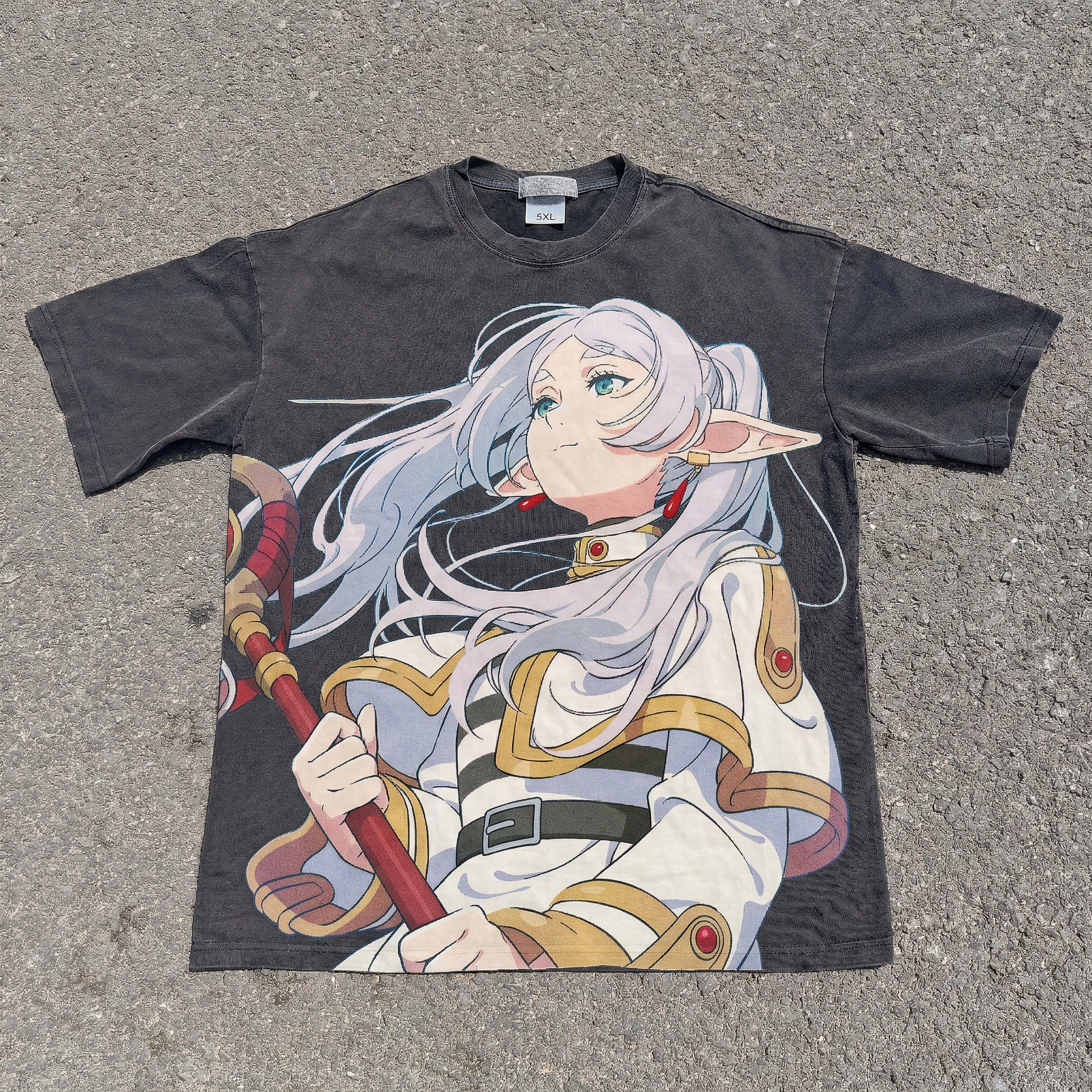 Legendary Mage Oversized 330gsm Heavyweight Cotton Baige T-Shirt
