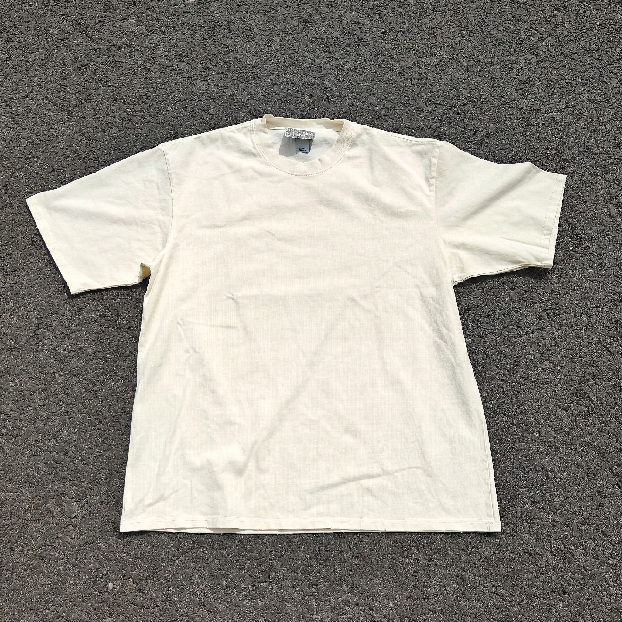 Start Living Oversized 330gsm Heavyweight Cotton Baige T-Shirt