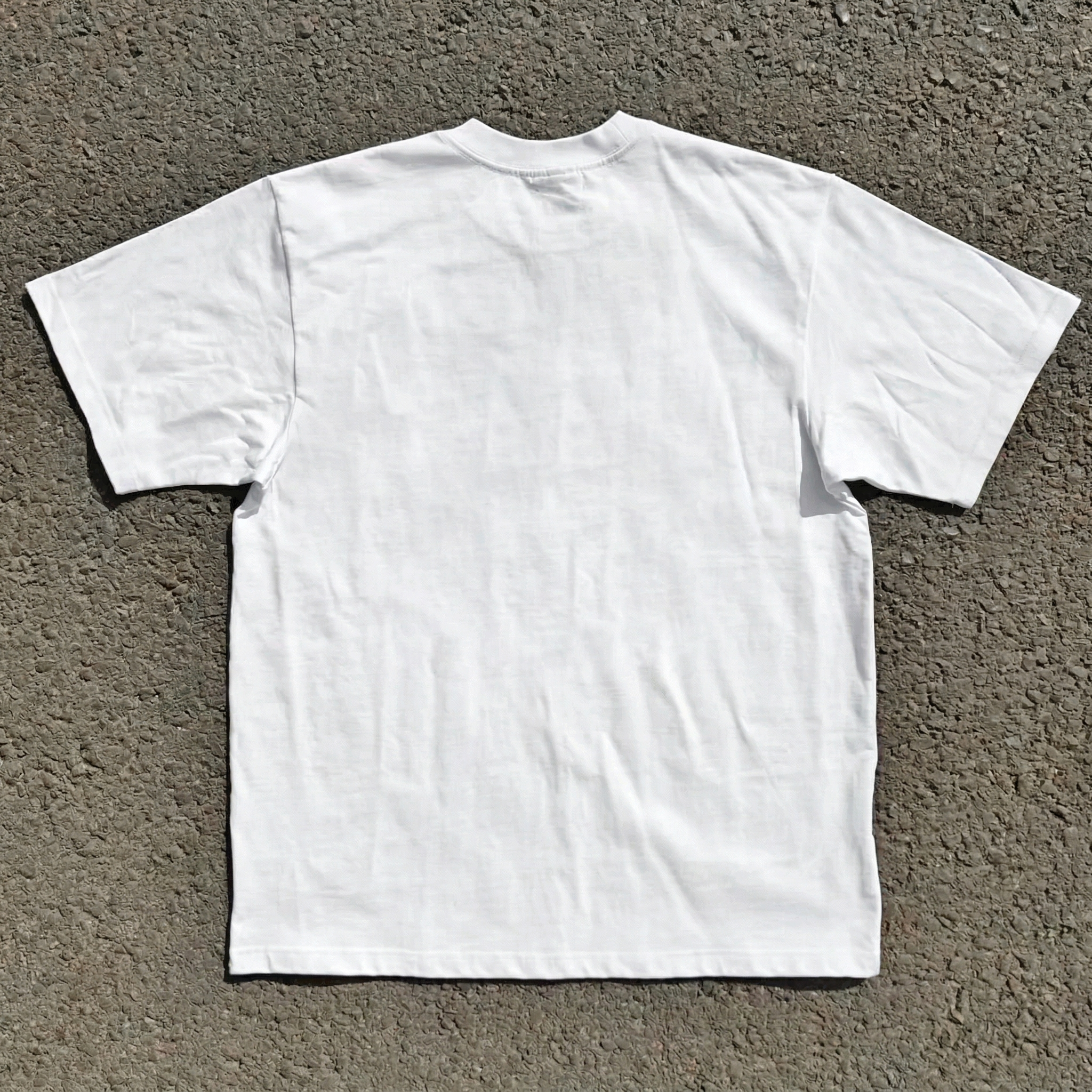 Sorcerer Gojo Oversized 300gsm Heavyweight Cotton White T-Shirt