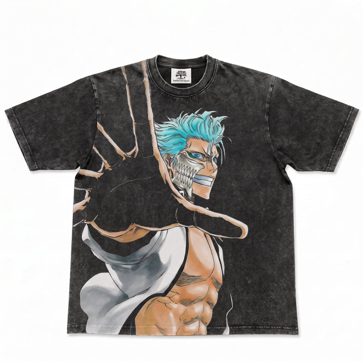 Grimmjow Oversized Washed T-Shirt