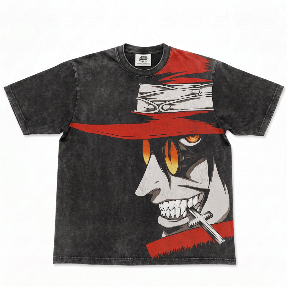 Vampire Hunter Oversized Washed T-Shirt