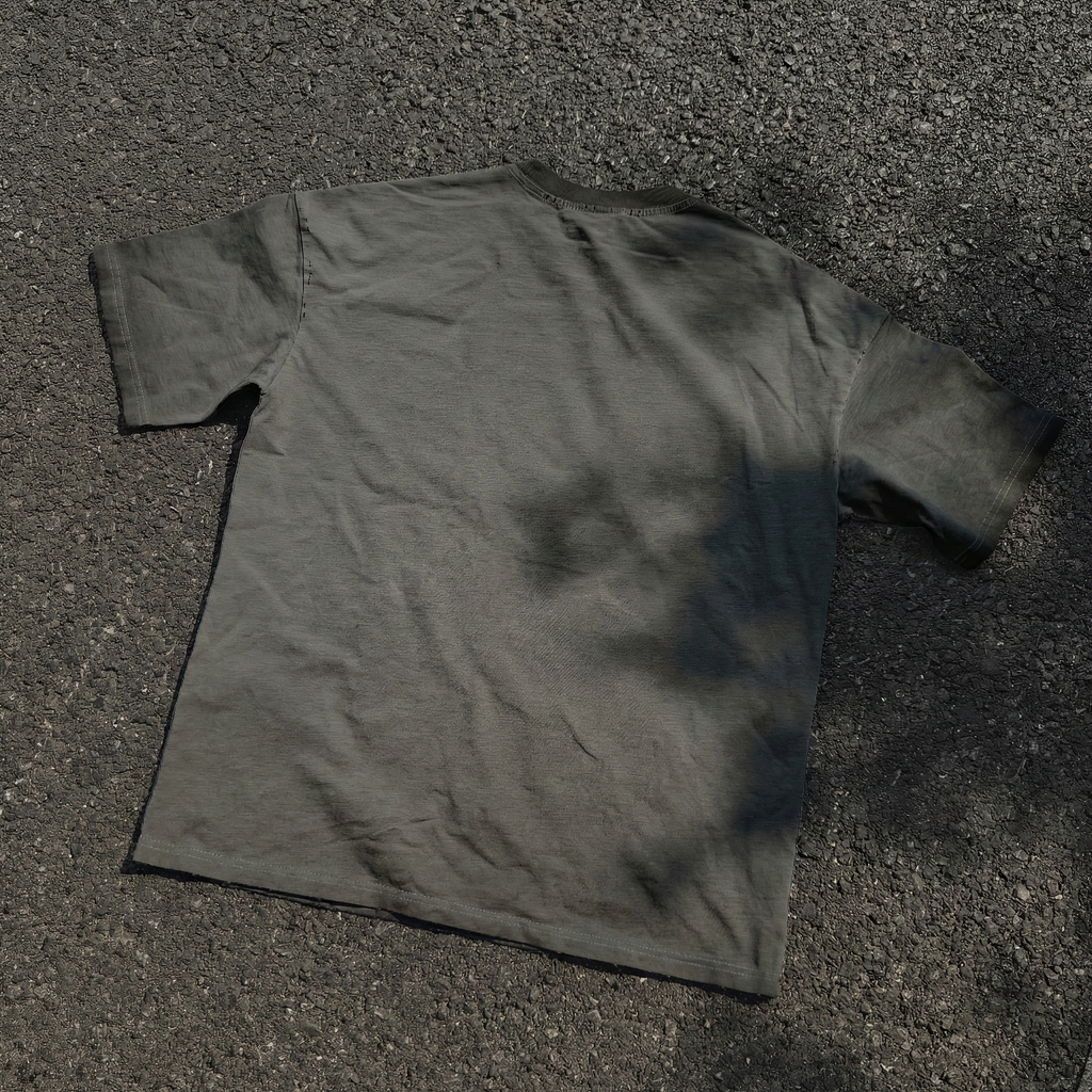 Screaming Guts Hand Distressed 260gsm Cotton T-Shirt