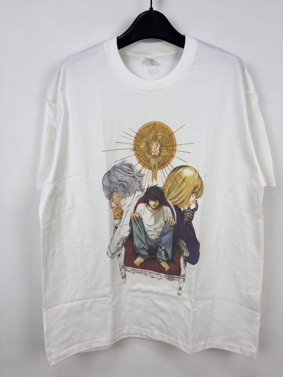 Retro Deaths Note Art White T-Shirt