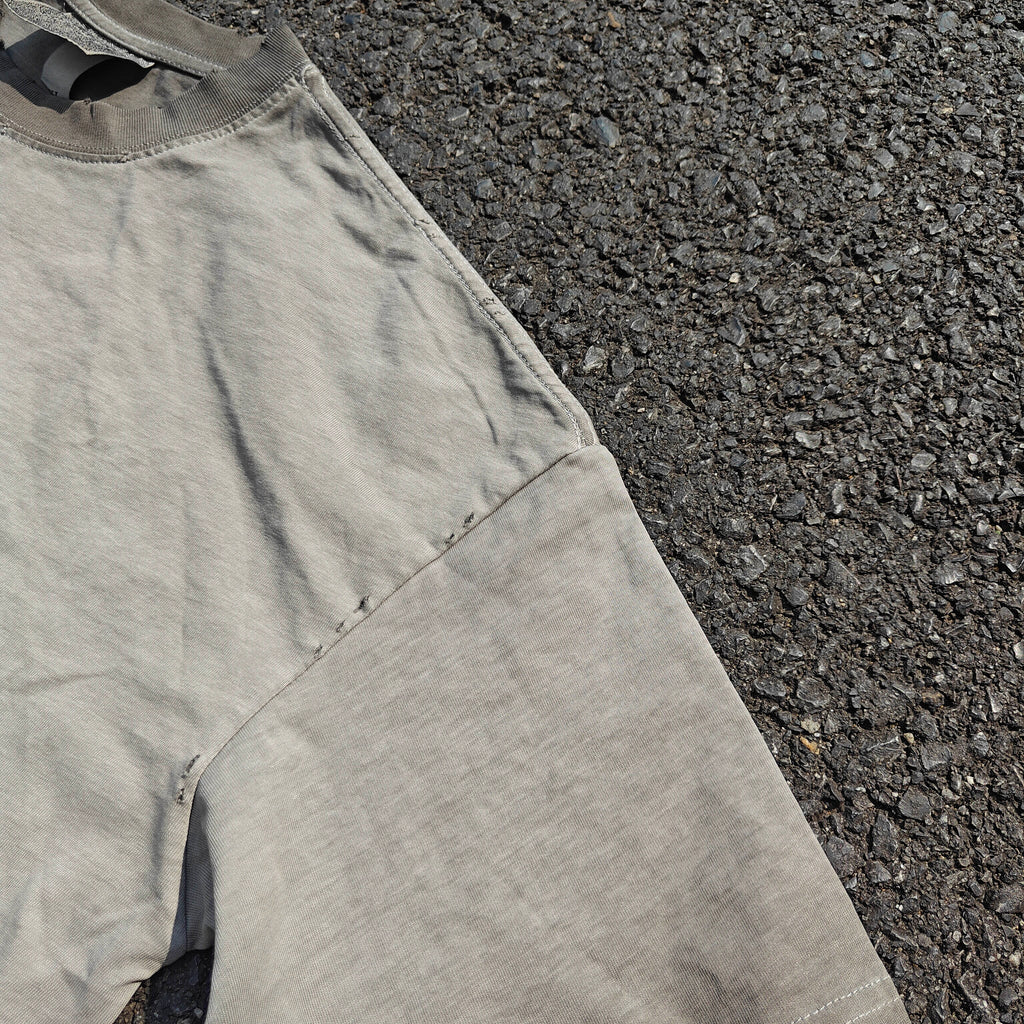 Lust Godhand Distressed Heavyweight Cotton Dark Gray T-Shirt