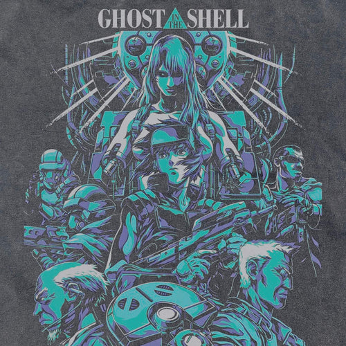 Assault Shell Mobile Squad 330gsm Heavyweight Cotton Black T-Shirt