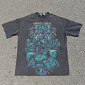 Assault Shell Mobile Squad 330gsm Heavyweight Cotton Black T-Shirt