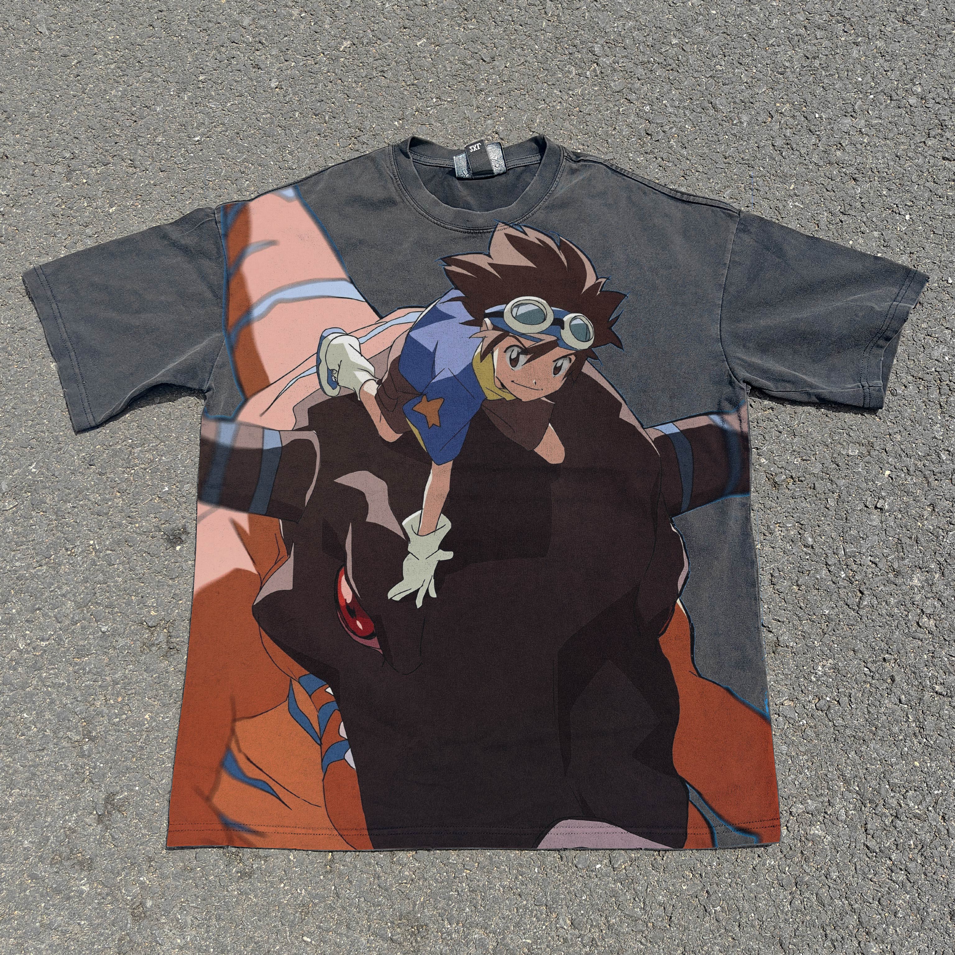 Tai Oversized 330gsm Heavyweight Cotton Black T-Shirt