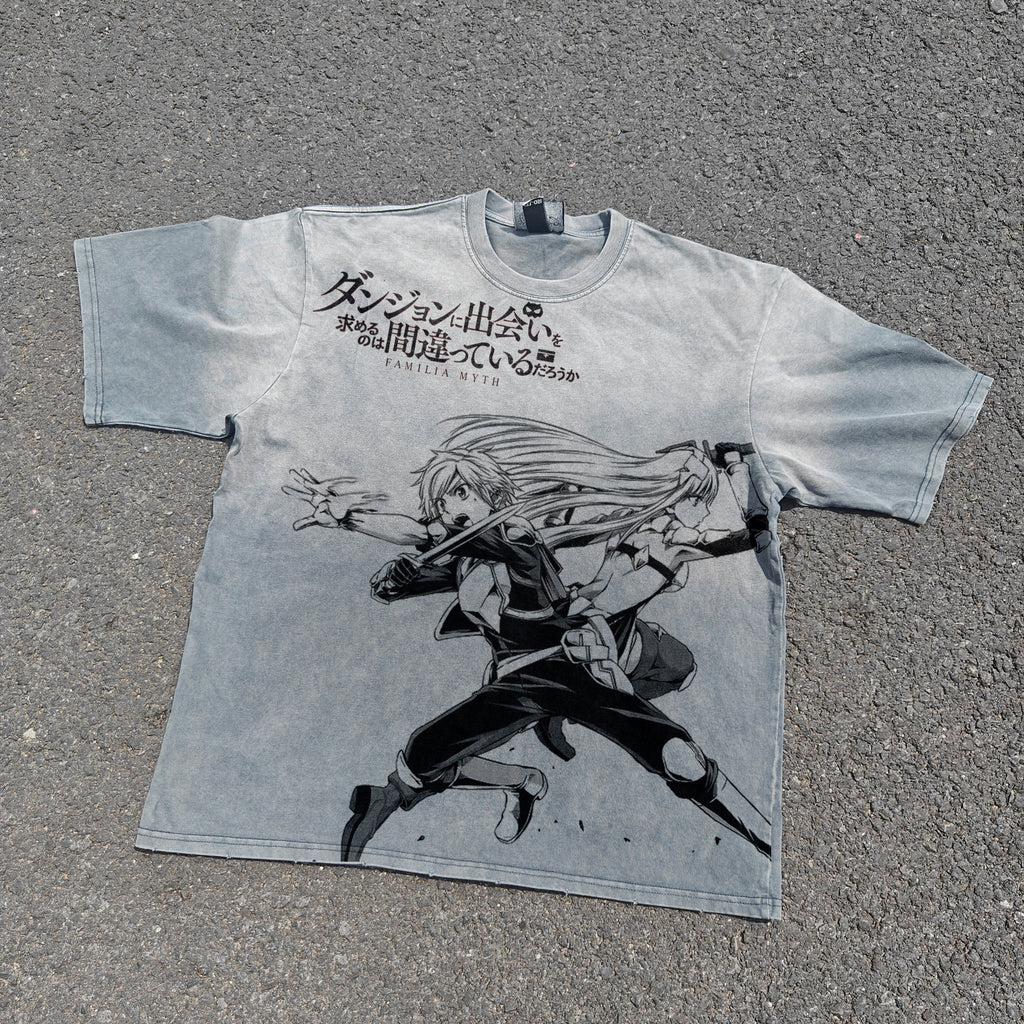 Familia Myth Heavyweight Cotton Light Washed 300gsm T-Shirt