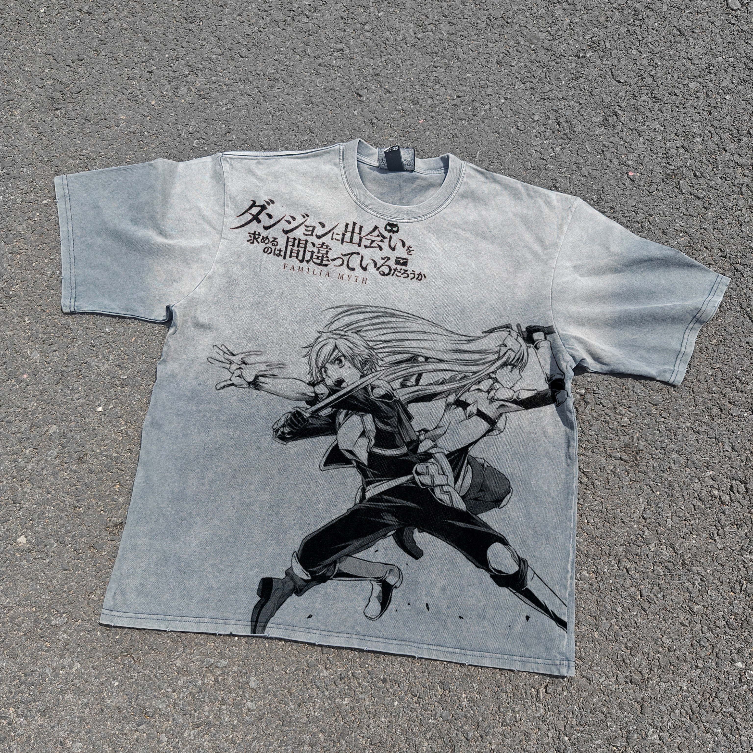 Familia Myth Heavyweight Cotton Light Washed 300gsm T-Shirt