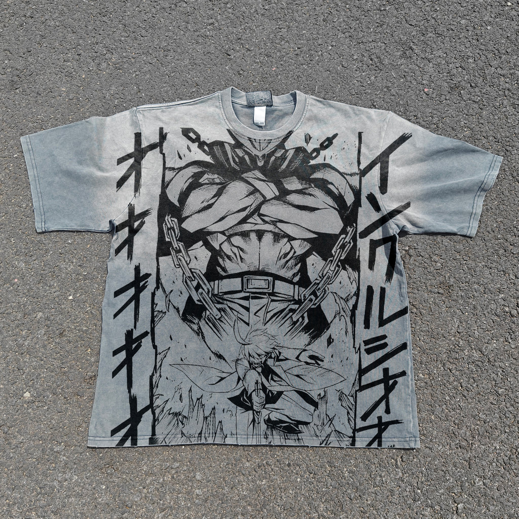 Imperial Arm Incursio Heavyweight Cotton Light Washed 300gsm T-Shirt
