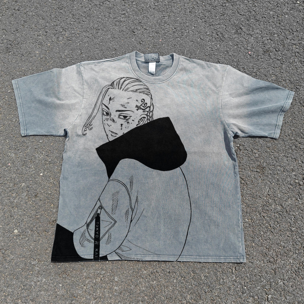 Revenger Draken Heavyweight Cotton Light Washed 300gsm T-Shirt