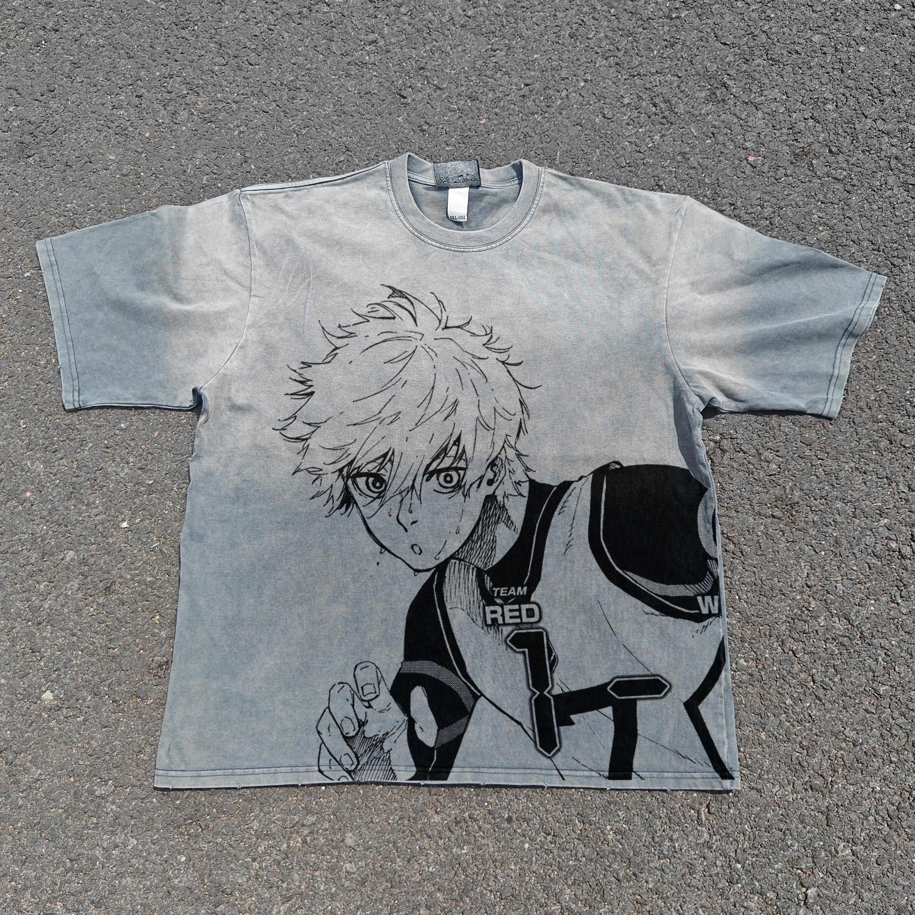 Seishiro Heavyweight Cotton Light Washed 300gsm T-Shirt