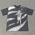 Pride Sin Oversized 330gsm Heavyweight Cotton Black T-Shirt