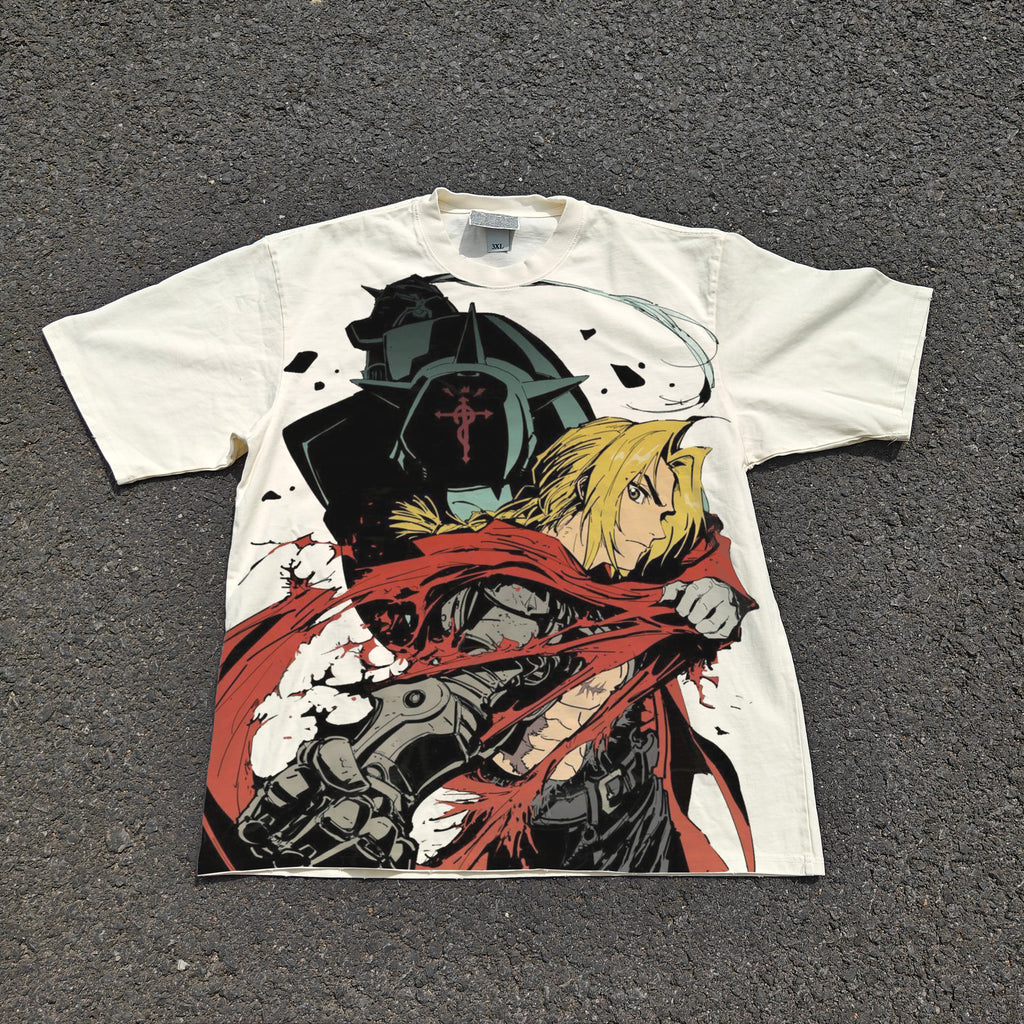 Brotherhood Oversized 330gsm Heavyweight Cotton Baige T-Shirt