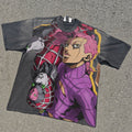 Diavolo Boxy Oversized Heavyweight 330GSM Cotton Gray T-Shirt
