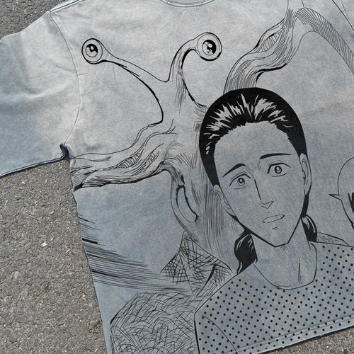 Parasite Vintage Washed Oversized T-Shirt
