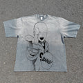 Saitama Oversized Washed T-Shirt