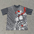 Rider 1 Takeshi Oversized 330gsm Heavyweight Cotton Black T-Shirt