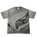 Crying Eagle Griffith Gray Washed Cotton T-Shirt