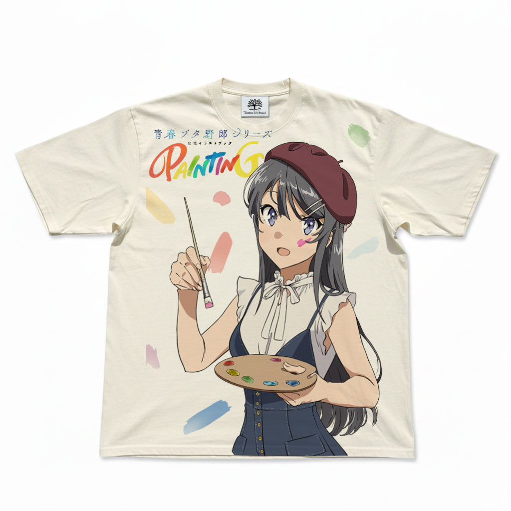 Bunny Girl Senpai Mai Oversized T-Shirt