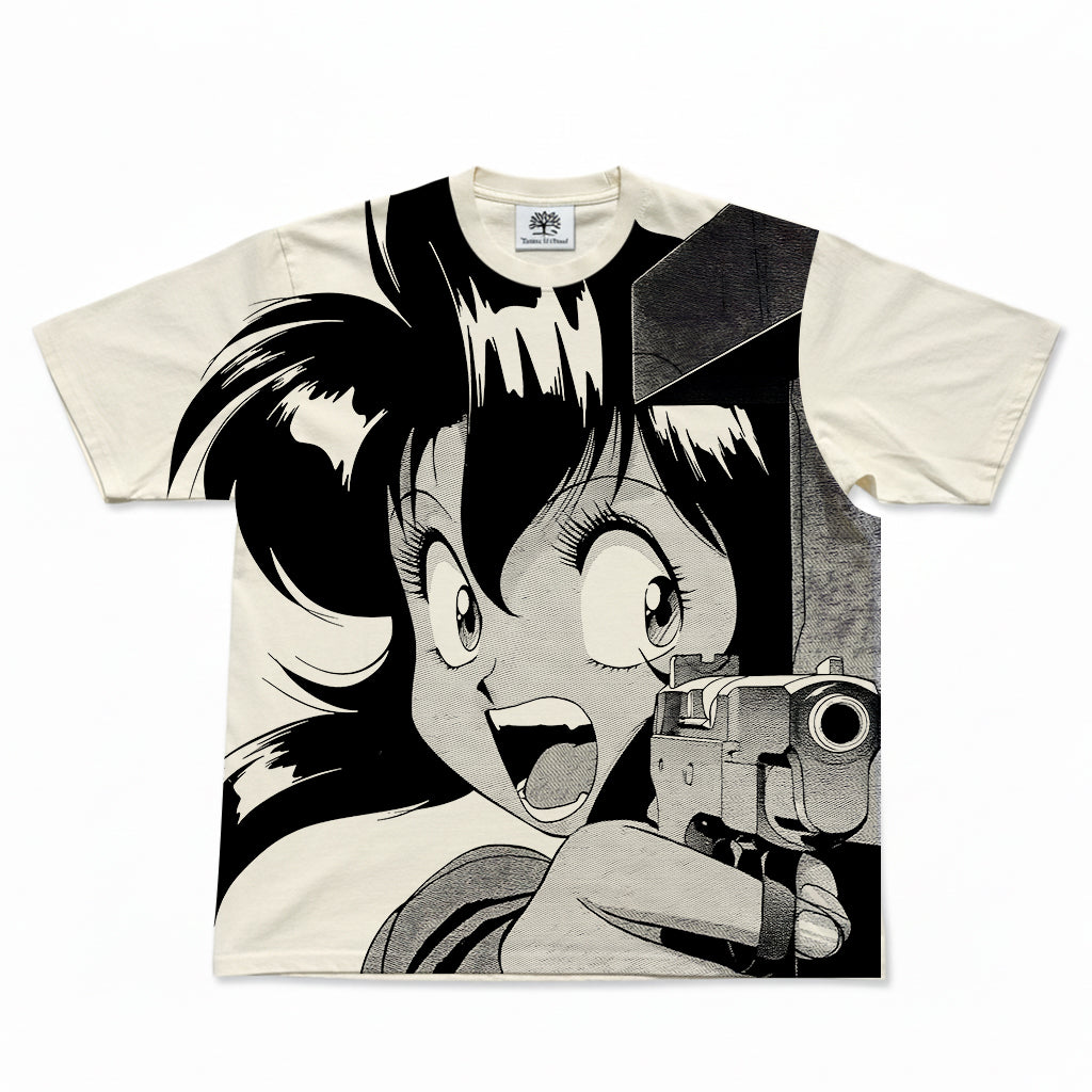 Gunsmith Cat Rally Oversized T-Shirt