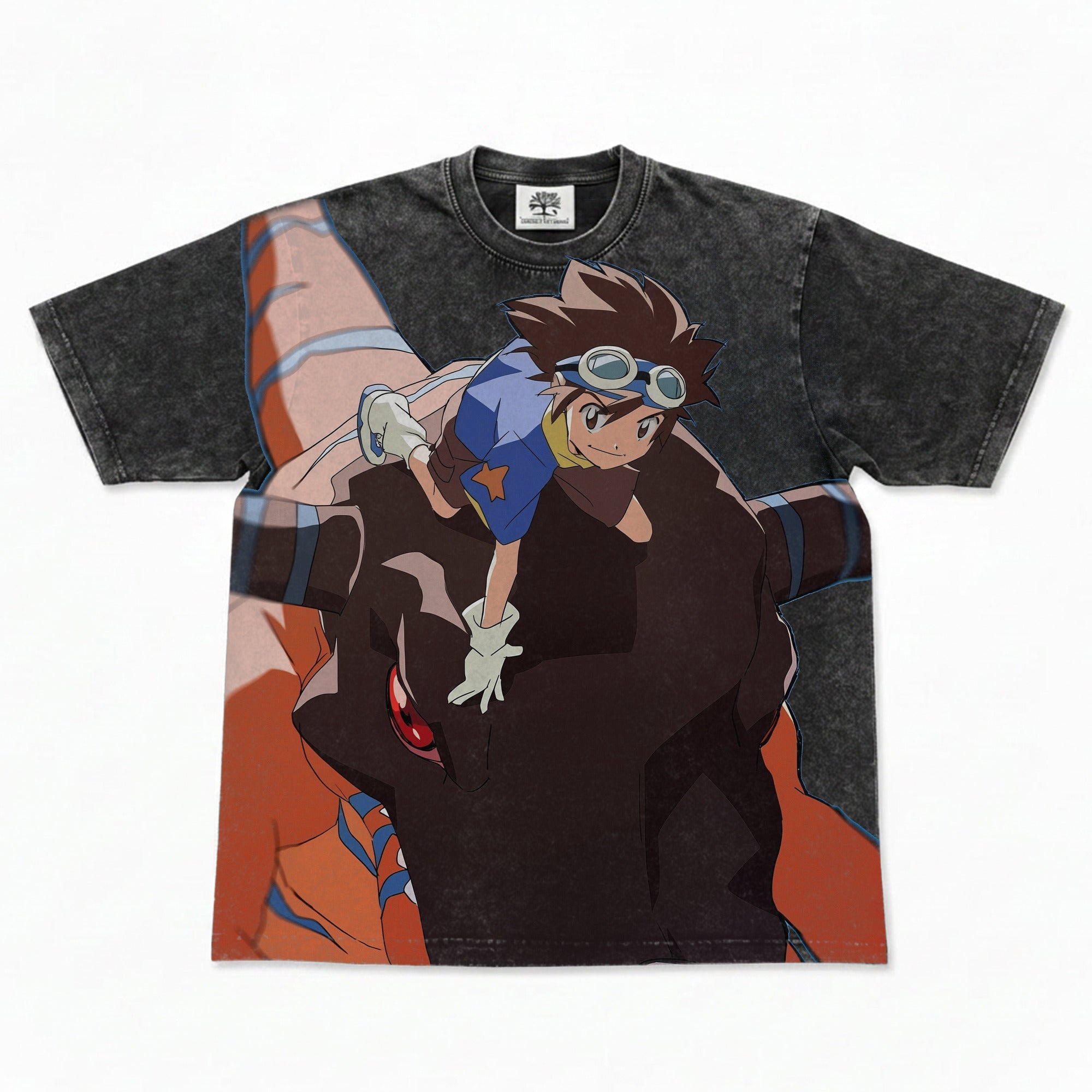 Tai Washed Black T-Shirt