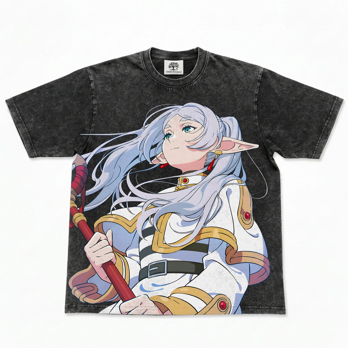 Legendary Mage  Frieren Washed Graphic T-Shirt