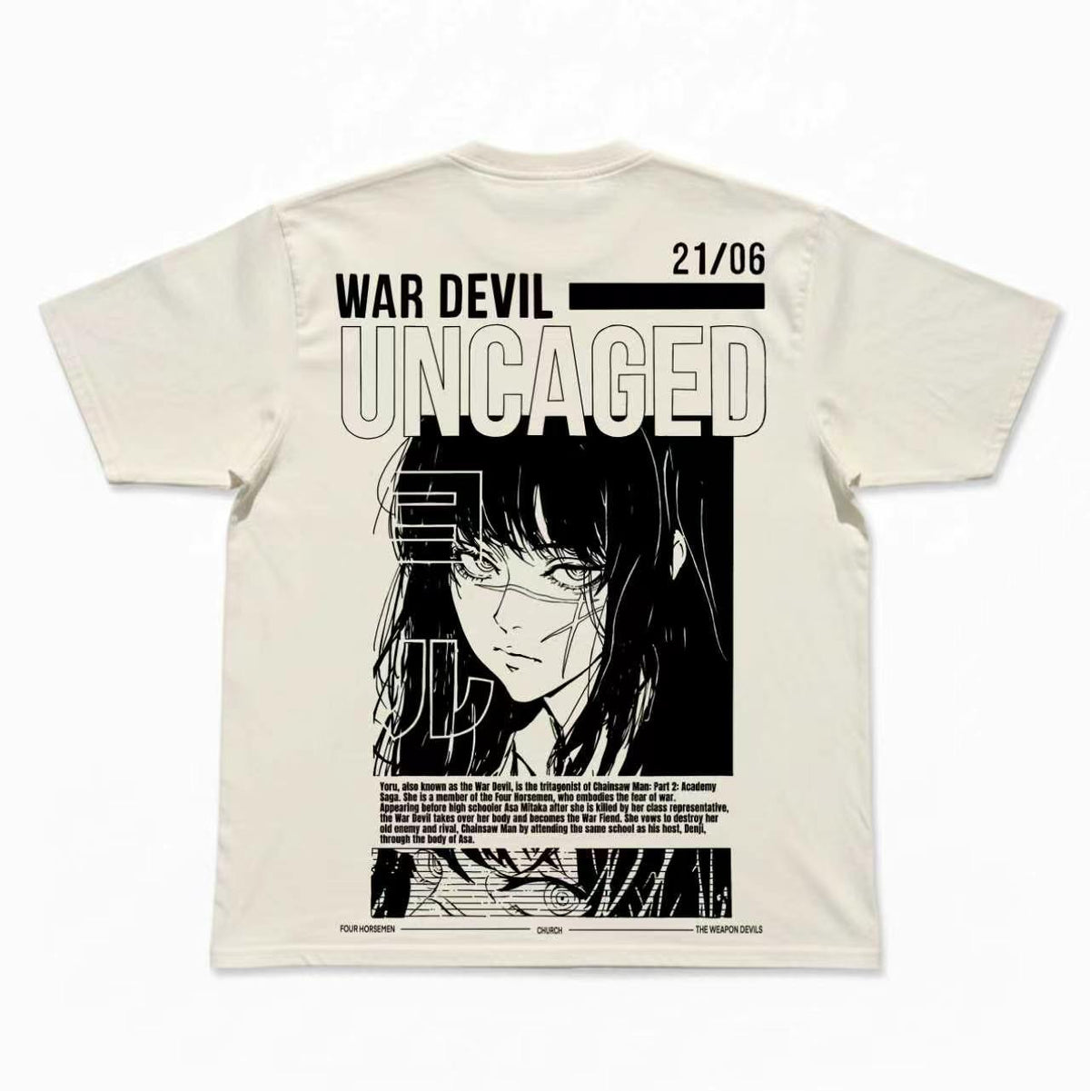 War Devil Oversized T-Shirt