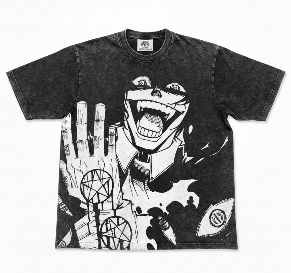 Alucard Washed Oversized T-Shirt
