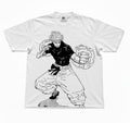 Gojo Sketch Minimal Oversized T-Shirt