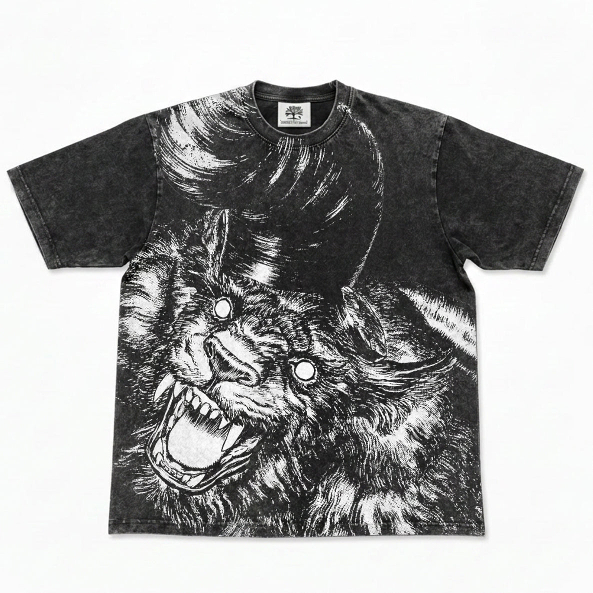 Nosferatu Zodd Apostle Washed Oversized T-Shirt