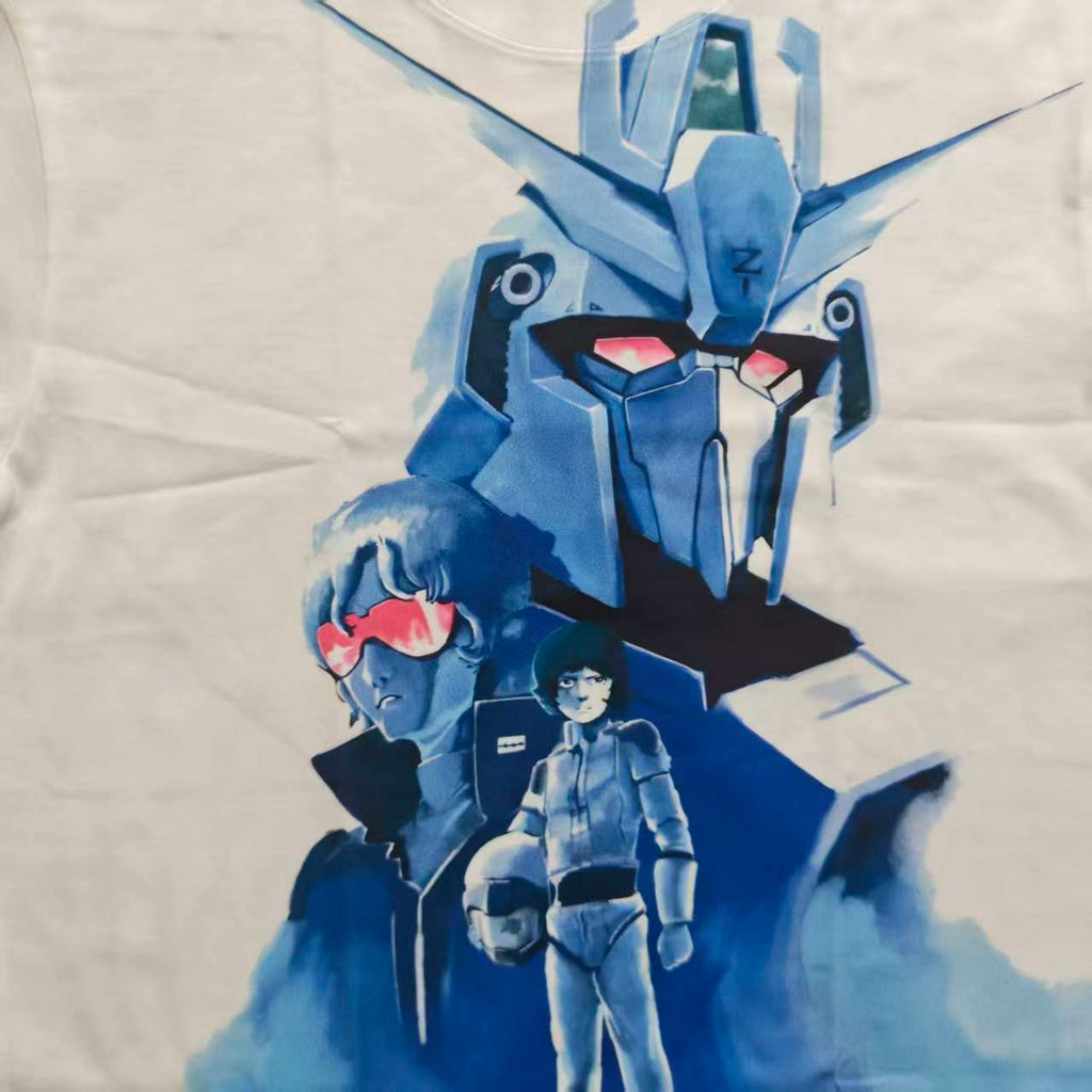 90s Retro Mobile Suit Z Oversized T-Shirt